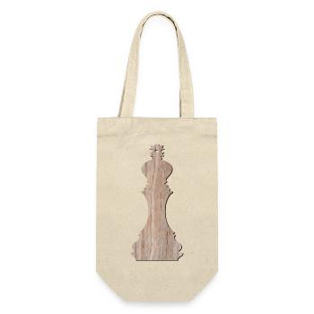 Chess Pieces Chess Game KING BOARD GAME - Gift Bag for Bottles - nature - Front