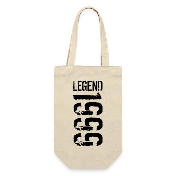 Légende 1999 noir - Sac à bouteille - nature - Devant