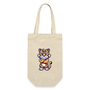 Tiger Comic - Gift Bag for Bottles - nature - Front