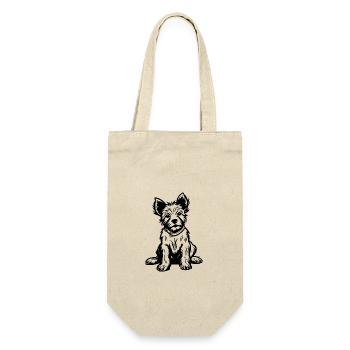 Yorkshire Terrier Dog - Gift Bag for Bottles - nature - Front