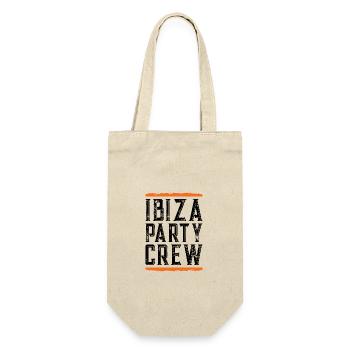 Ibiza Party Crew - Gift Bag for Bottles - nature - Front