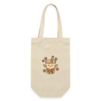 Kawaii Cup - Gift Bag for Bottles - nature - Front