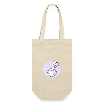 Dove Bird Birthday Baby - Gift Bag for Bottles - nature - Front