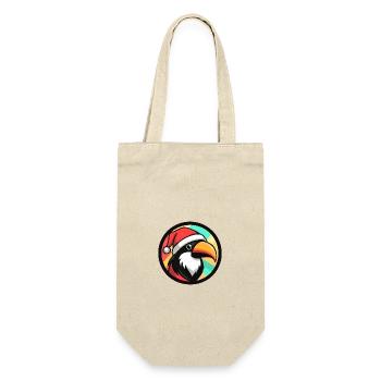 Toucan oiseau Noël Noël - Sac à bouteille - nature - Devant