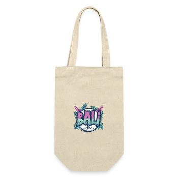 Bali Crew Bunt - Geschenkbeutel für Flaschen - Natur - Vorne