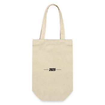 Année 2025 - Sac à bouteille - nature - Devant