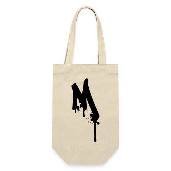 M graffiti drops Farbklex spray - Gift Bag for Bottles - nature - Front