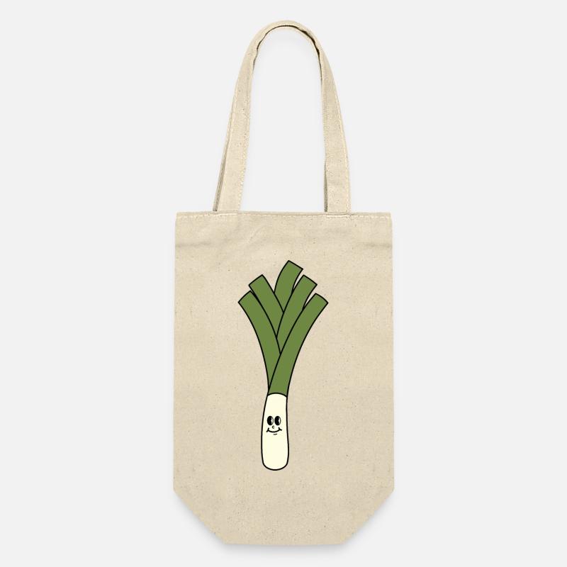 Leek - Gift Bag for Bottles - nature