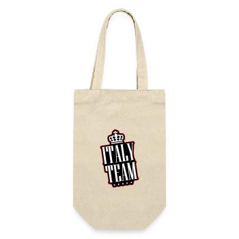 Italy Team - Gift Bag for Bottles - nature - Front
