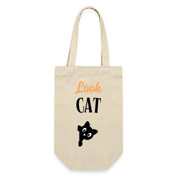 Look Cat - Sac à bouteille - nature - Devant