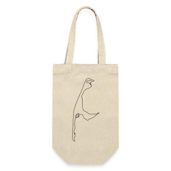 Sylt - Geschenkbeutel für Flaschen - Natur - Vorne
