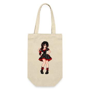 Bella Donna - Geschenkbeutel für Flaschen - Natur - Vorne