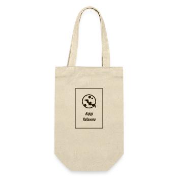 Happy Halloween - Gift Bag for Bottles - nature - Front