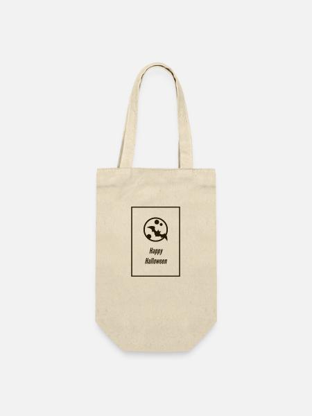 Happy Halloween - Gift Bag for Bottles - nature