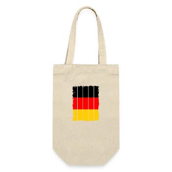 Germany Flag German Flag Used Look Home - Gift Bag for Bottles - nature - Front