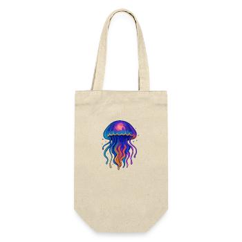 Neon Jellyfish - Gift Bag for Bottles - nature - Front