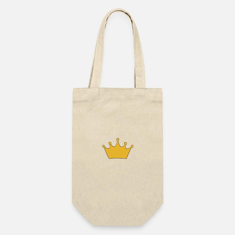 Crown - Gift Bag for Bottles - nature