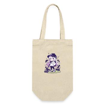 Golf Girls Sporty golf for golf lovers - Gift Bag for Bottles - nature - Front