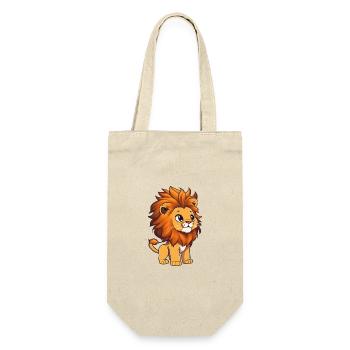 Totally cute lion - Gift Bag for Bottles - nature - Front