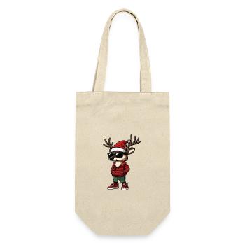 Noël du cerf Noël - Sac à bouteille - nature - Devant