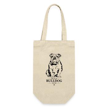 Bouledogue Maman Anglais Bouledogue Chiens Wilsigns - Sac à bouteille - nature - Devant