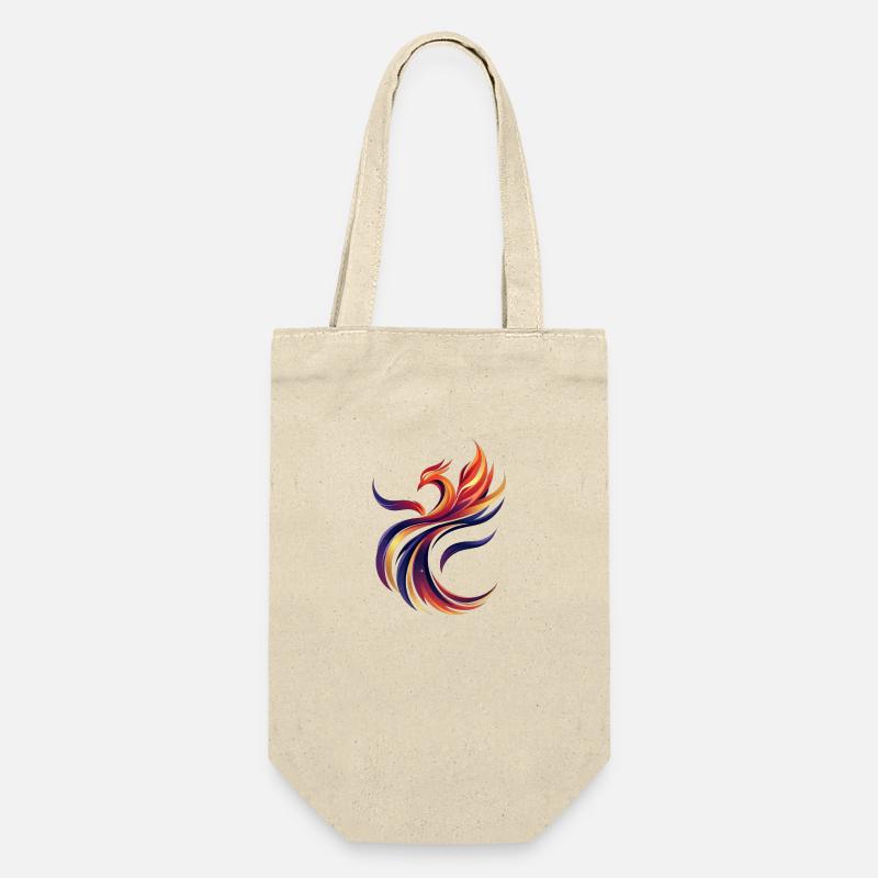 Phoenix - Geschenkbeutel für Flaschen - Natur