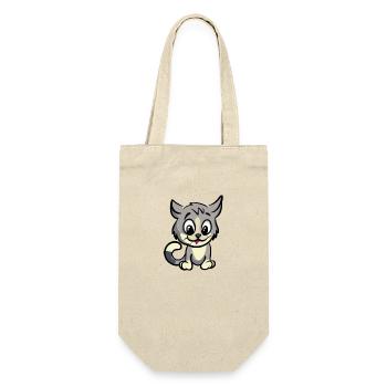 Chien doux - Sac à bouteille - nature - Devant