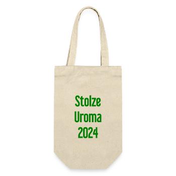 Fière arrière-grand-mère 2024 - Sac à bouteille - nature - Devant