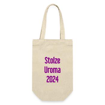 Fière arrière-grand-mère 2024 - Sac à bouteille - nature - Devant