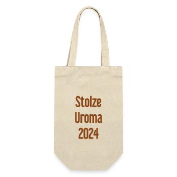 Fière arrière-grand-mère 2024 - Sac à bouteille - nature - Devant