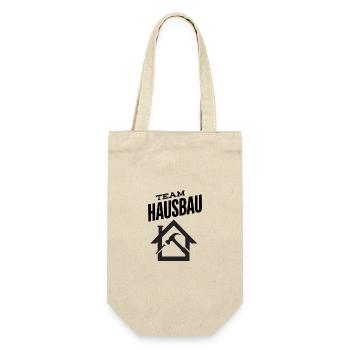 Team House Construction - Gift Bag for Bottles - nature - Front