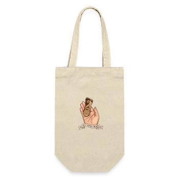 Best Friends Forever - Gift Bag for Bottles - nature - Front