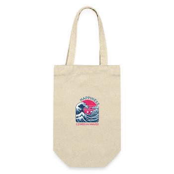 Dire que « le bonheur vient par vagues » Karma Balance - Sac à bouteille - nature - Devant
