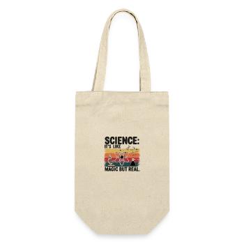 Science: It's Like Magic, But Real - Gift Bag for Bottles - nature - Front