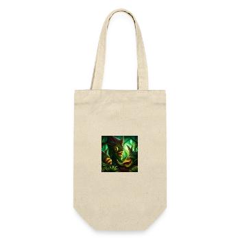 Horror jungle - Geschenkbeutel für Flaschen - Natur - Vorne
