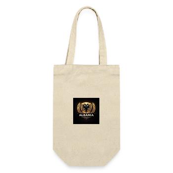 Albania Golden Coat of Arms - Gift Bag for Bottles - nature - Front