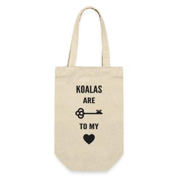 Koalas are the key to my heart - Sac à bouteille - nature - Devant