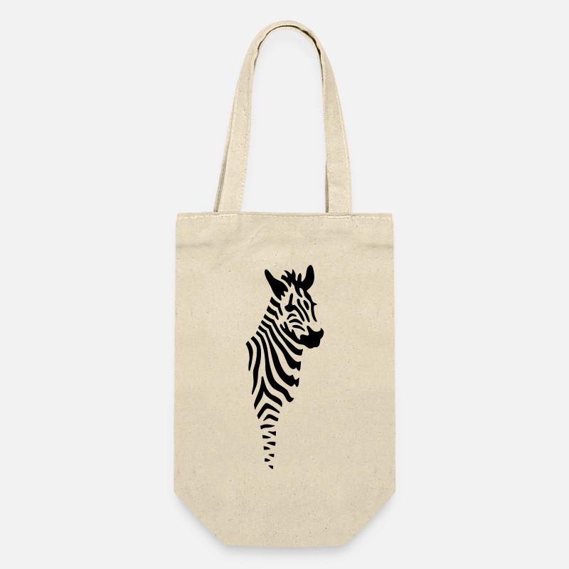 zebra - Sac à bouteille - nature