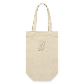 HOLIDAY GIRL - Gift Bag for Bottles - nature - Front