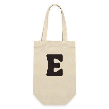 E - Gift Bag for Bottles - nature - Front