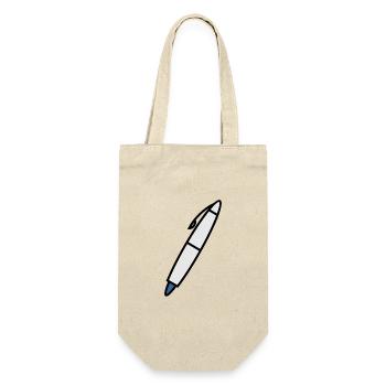 Writing pen for writer - Gift Bag for Bottles - nature - Front