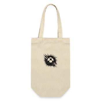 Blatant Shot Logo Icon Football Club - Gift Bag for Bottles - nature - Front
