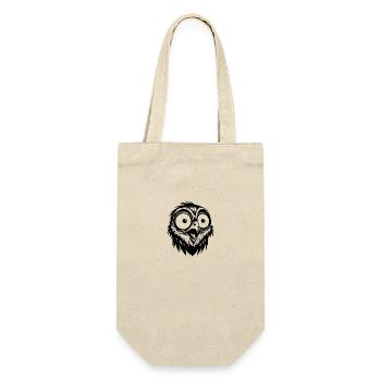 Surpris Crazy Bird Kids Croquis - Sac à bouteille - nature - Devant