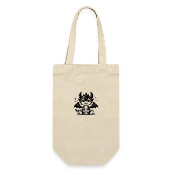 Little Kids Dragon with Wings and Controller - Gift Bag for Bottles - nature - Front