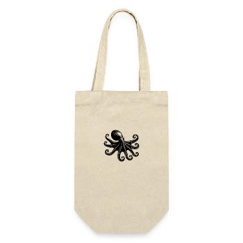 Huge octopus with eight arms - Gift Bag for Bottles - nature - Front