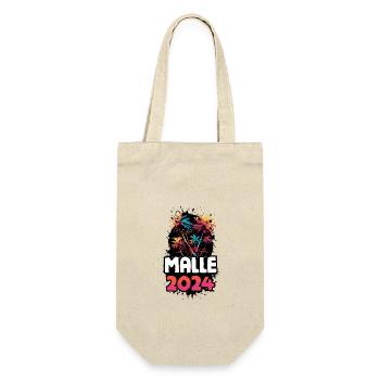 Malle Party Crew - Geschenkbeutel für Flaschen - Natur - Vorne