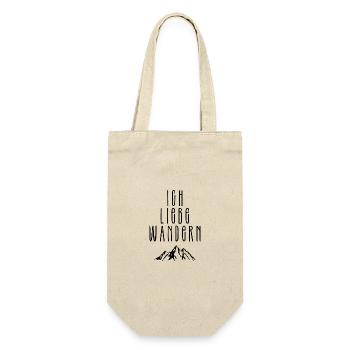 I love hiking - Gift Bag for Bottles - nature - Front