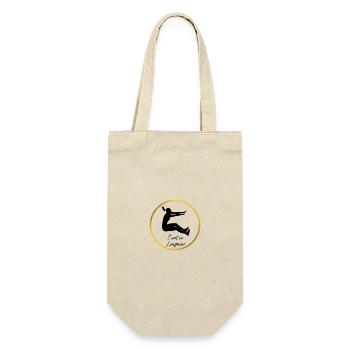 Long jump. - Gift Bag for Bottles - nature - Front