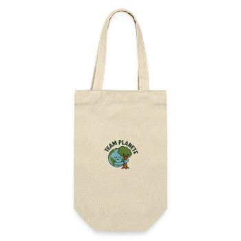 Earth Hug Baum - Geschenkbeutel für Flaschen - Natur - Vorne