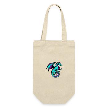 E-Sports Gaming Dragon | Modern Clan Logo - Gift Bag for Bottles - nature - Front